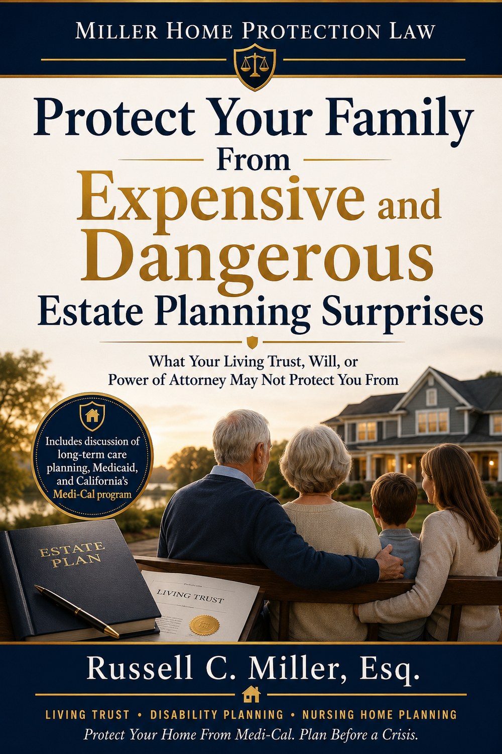 Cover of The Hidden Dangers of Helping Your Parents by Russell C. Miller, Esq.